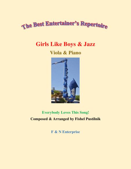 Girls Like Boys Jazz Piano Background For Viola And Piano Video Sheet Music