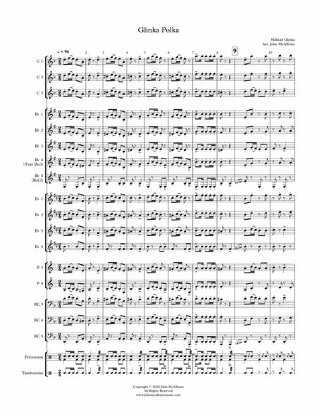 Free Sheet Music Glinka Polka