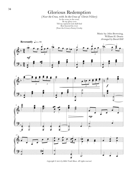 Glorious Redemption Sheet Music