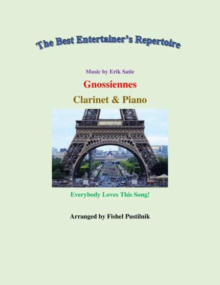 Gnossiennes For Clarinet And Piano Jazz Pop Version Video Sheet Music