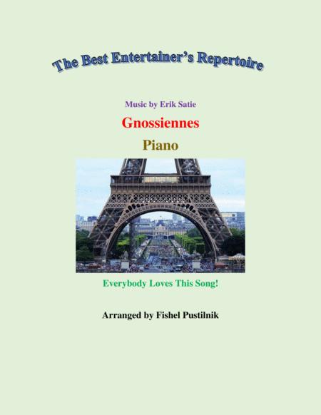 Gnossiennes For Piano Jazz Pop Version Video Sheet Music