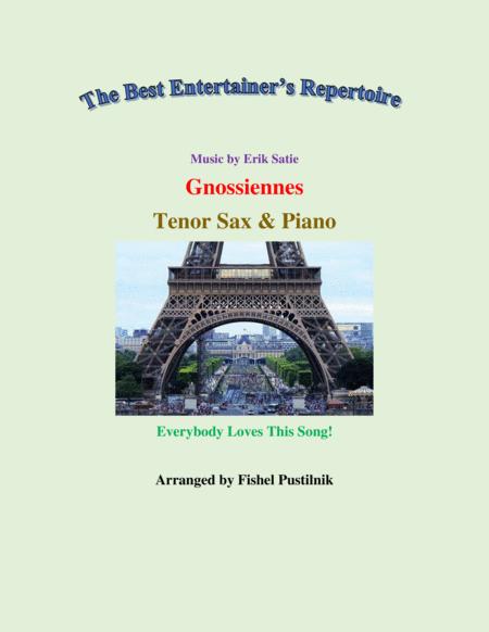 Gnossiennes For Tenor Sax And Piano Jazz Pop Version Video Sheet Music