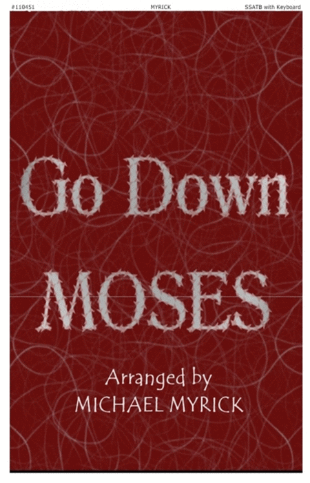 Go Down Moses Ssatb Sheet Music