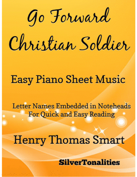 Go Forward Christian Soldier Easy Piano Sheet Music Sheet Music