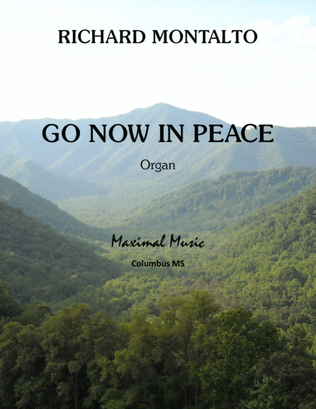 Free Sheet Music Go Now In Peace