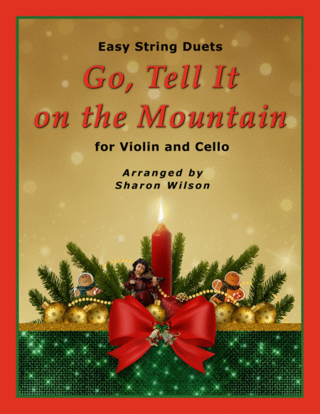 Go Tell It On The Mountain Easy Violin And Cello Duet Sheet Music