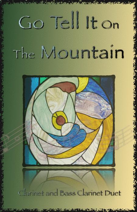 Free Sheet Music Go Tell It On The Mountain Gospel Song For Clarinet And Bass Clarinet Duet