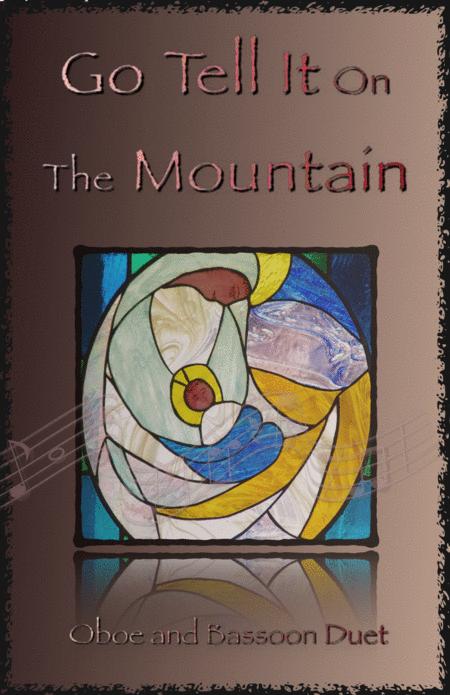 Free Sheet Music Go Tell It On The Mountain Gospel Song For Oboe And Bassoon Duet