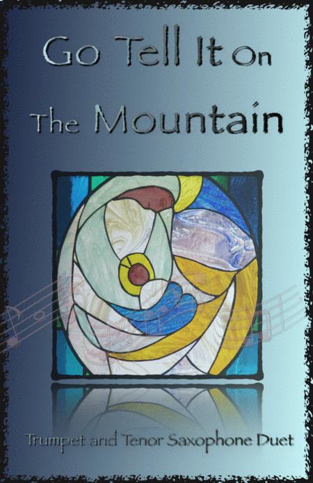 Free Sheet Music Go Tell It On The Mountain Gospel Song For Trumpet And Tenor Saxophone Duet