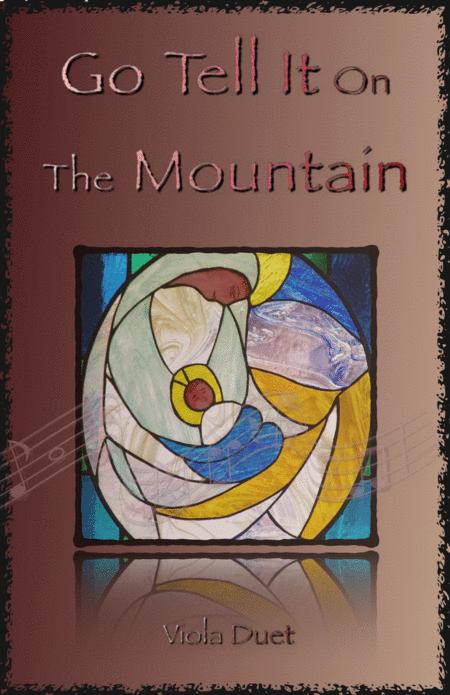 Go Tell It On The Mountain Gospel Song For Viola Duet Sheet Music