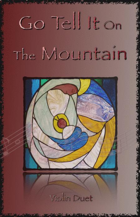 Go Tell It On The Mountain Gospel Song For Violin Duet Sheet Music