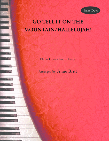 Go Tell It On The Mountain Hallelujah Piano Duet Sheet Music