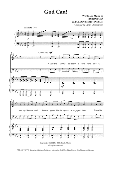 God Can Sheet Music