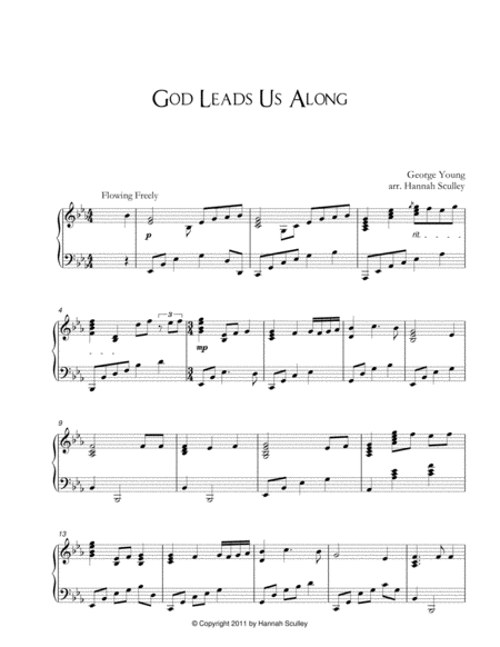 God Leads Us Along Sheet Music