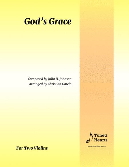 Gods Grace Grace Greater Than Our Sin Amazing Grace Sheet Music