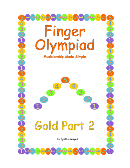 Free Sheet Music Gold 2 Finger Olympiad Piano