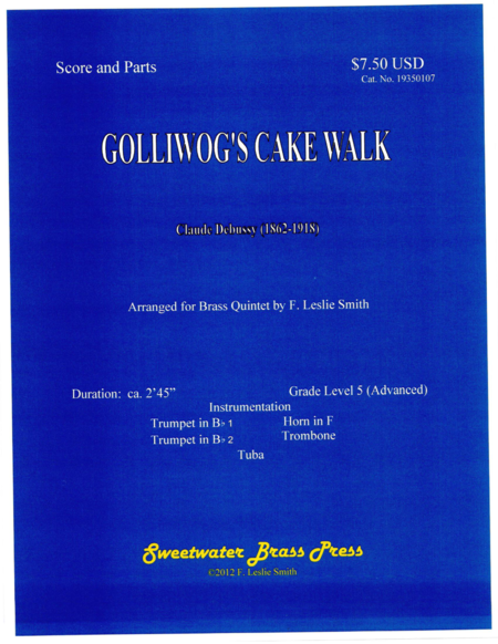 Golliwogs Cake Walk Sheet Music