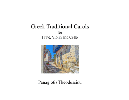 Free Sheet Music Greek Traditional Carols For Flute Violin And Cello