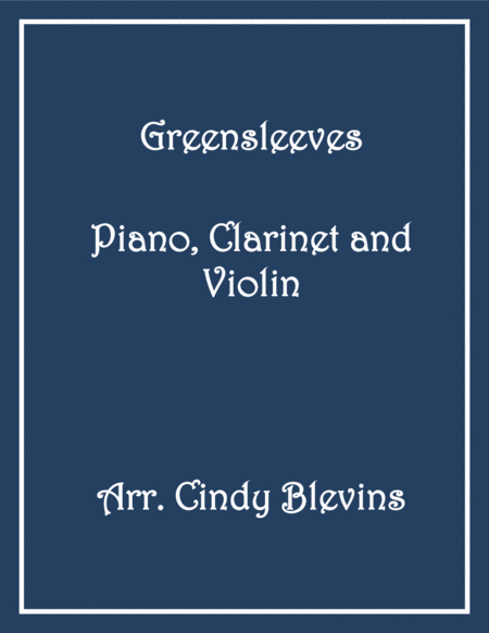 Greensleeves For Piano Clarinet And Violin Sheet Music