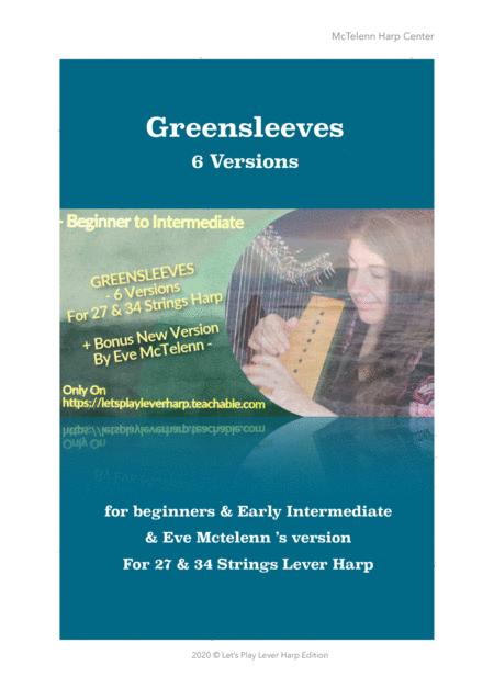 Greensleeves My 2020 Version Left Hand Argt Fingerings By Eve Mctelenn Sheet Music