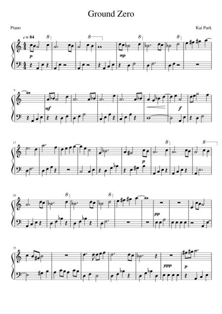 Ground Zero Sheet Music