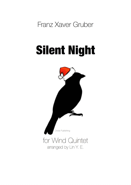 Gruber Silent Night For Wind Quintet Sheet Music