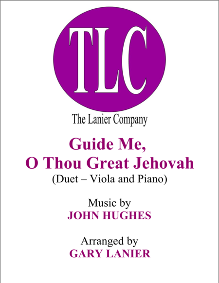 Guide Me O Thou Great Jehovah Duet Viola And Piano Score And Parts Sheet Music