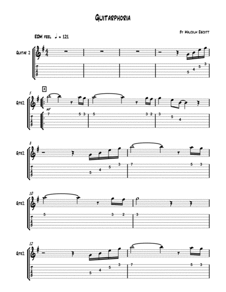 Guitarphoria Guitar 2 Sheet Music