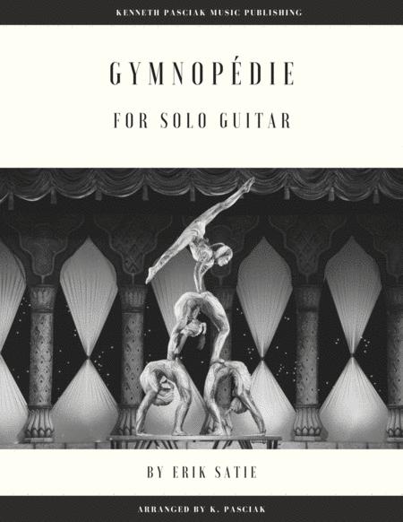 Free Sheet Music Gymnopdie I For Solo Guitar Easy Version