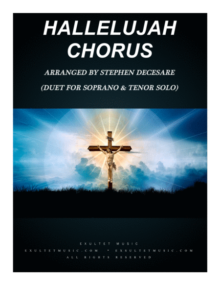 Hallelujah Chorus Duet For Soprano Tenor Solo Sheet Music