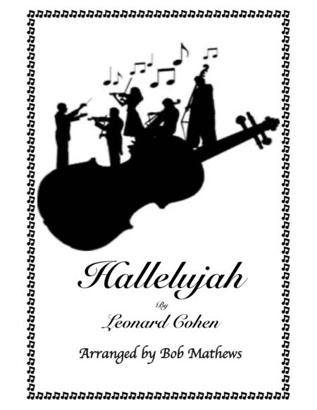 Free Sheet Music Hallelujah For Viola Solo