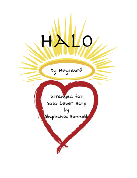 Free Sheet Music Halo By Beyonce Lever Harp Solo