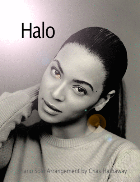 Halo By Beyonce Piano Solo Sheet Music