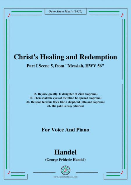 Free Sheet Music Handel Messiah Hwv 56 Part I Scene 5 For Voice And Piano