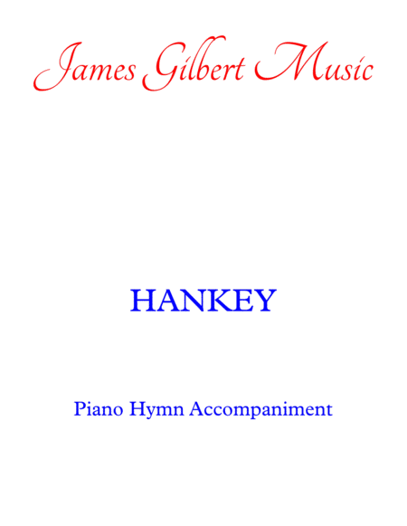 Hankey I Love To Tell The Story Sheet Music