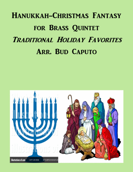 Free Sheet Music Hanukkah Christmas Fantasy For Brass Quintet