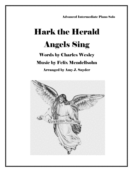 Hark The Herald Angels Sing Piano Solo Sheet Music