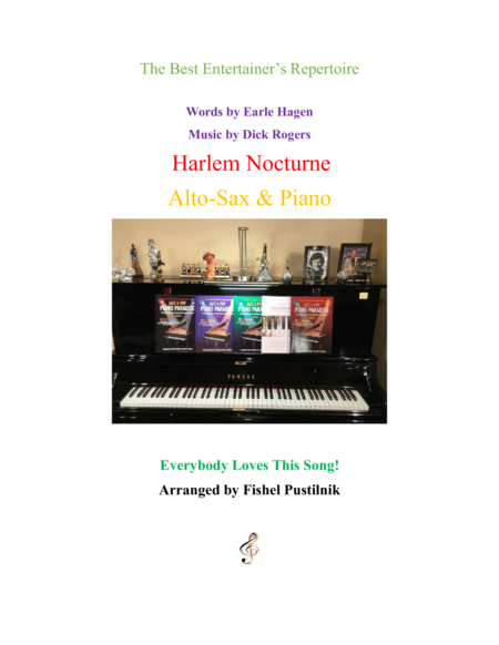 Harlem Nocturne For Alto Sax And Piano Sheet Music