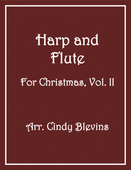 Harp And Flute For Christmas Vol Ii 14 Arrangements Sheet Music