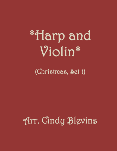 Harp And Violin For Christmas Set One Sheet Music