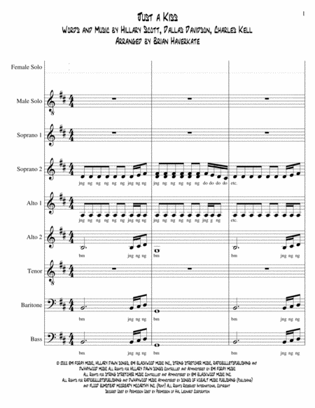 Free Sheet Music Harvest Harmony