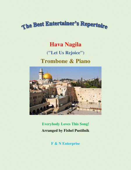 Hava Nagila For Trombone And Piano Jazz Pop Version Video Sheet Music