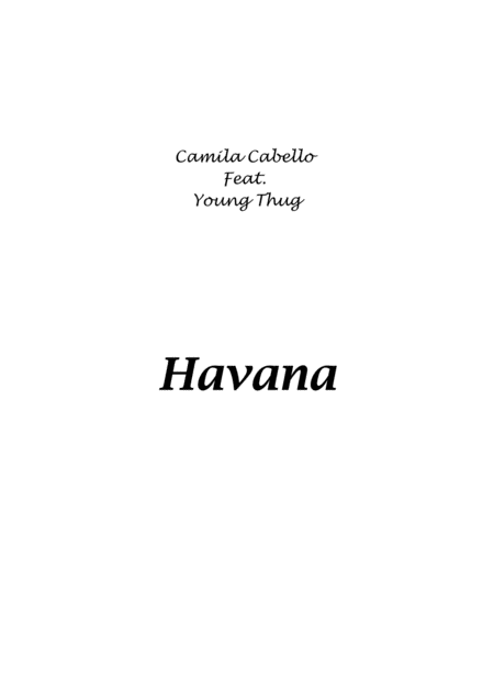 Free Sheet Music Havana Brass Quintet