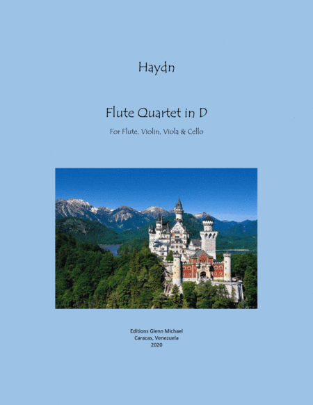 Free Sheet Music Haydn Flute Quartet In D