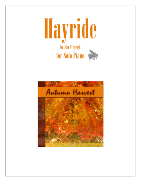 Hayride Flowing Easy Piano Sheet Music