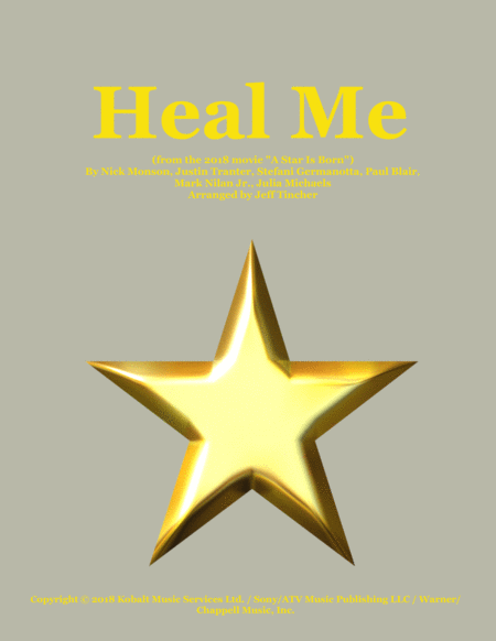 Free Sheet Music Heal Me