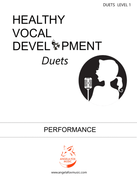 Healthy Vocal Development Duet Performance Book Level 1 Sheet Music