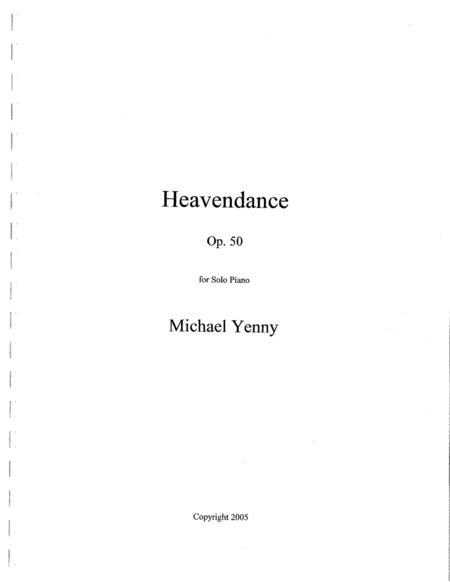 Free Sheet Music Heavendance Op 50