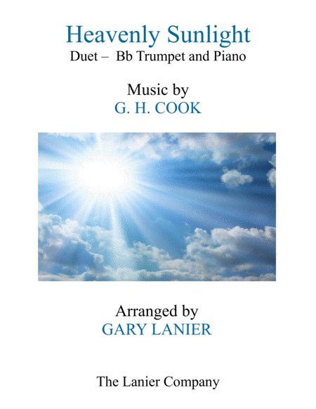 Free Sheet Music Heavenly Sunlight Duet Bb Trumpet Piano With Score Part