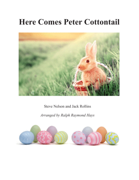 Here Comes Peter Cottontail For Clarinet Quartet Sheet Music